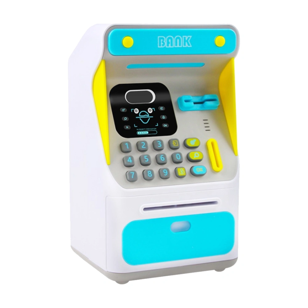 1PC Simulated Safe Box Piggy Bank Face Recognition Safe Deposit Box Piggy Bank