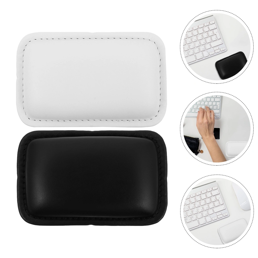 2pcs Computer Keyboard Wrist Rests Wrist Supports Hand Pain Relief Tools (Assorted Color)