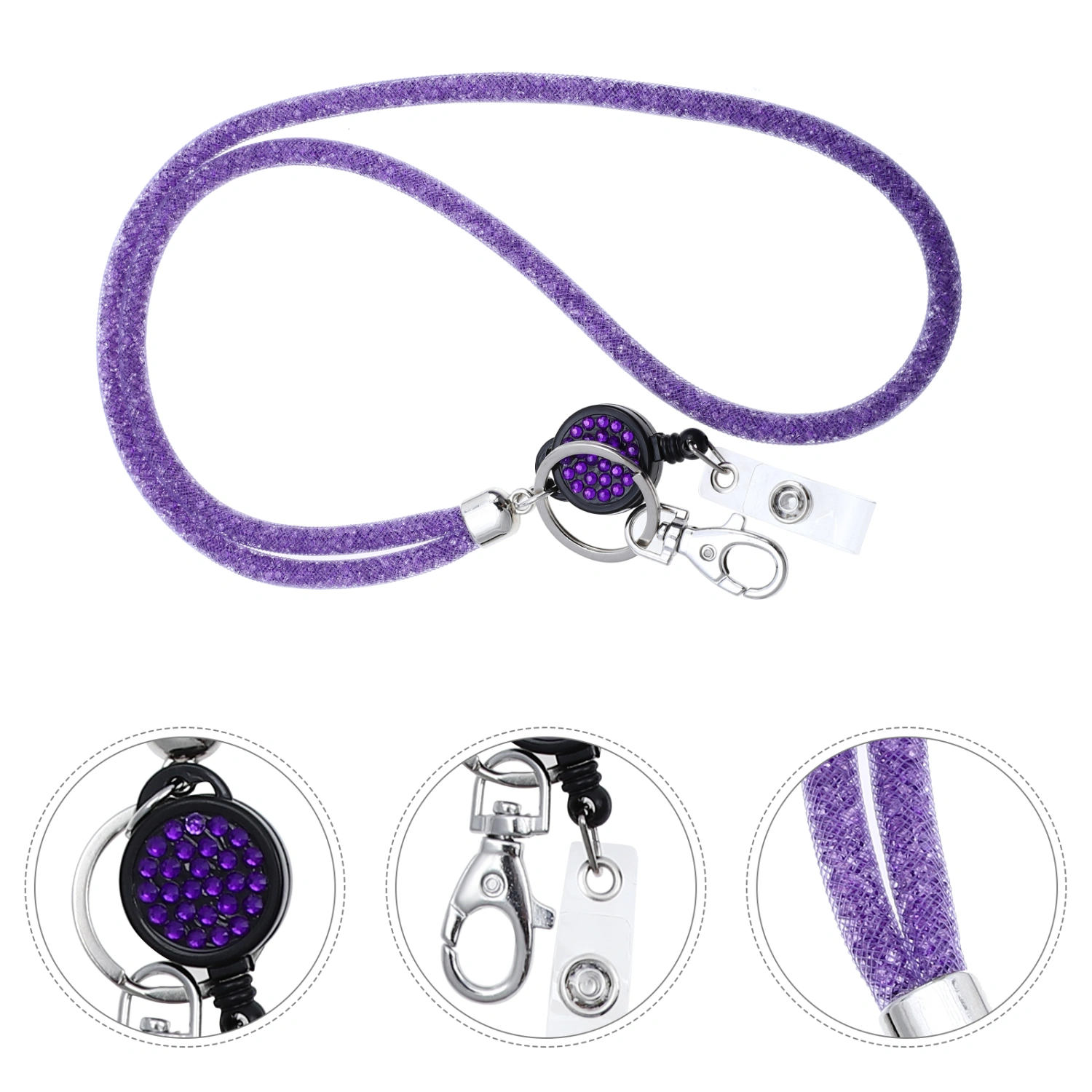 Phone Lanyard Breakaway Key Chain String Work Permit Lanyard Id Card Lanyard