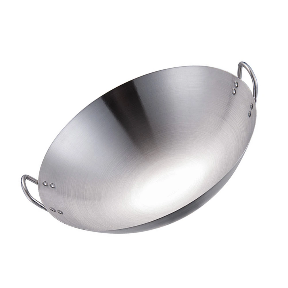 Kitchen Frying Pan Stainless Steel Pan Cooking Pan with Handle Frying Pan