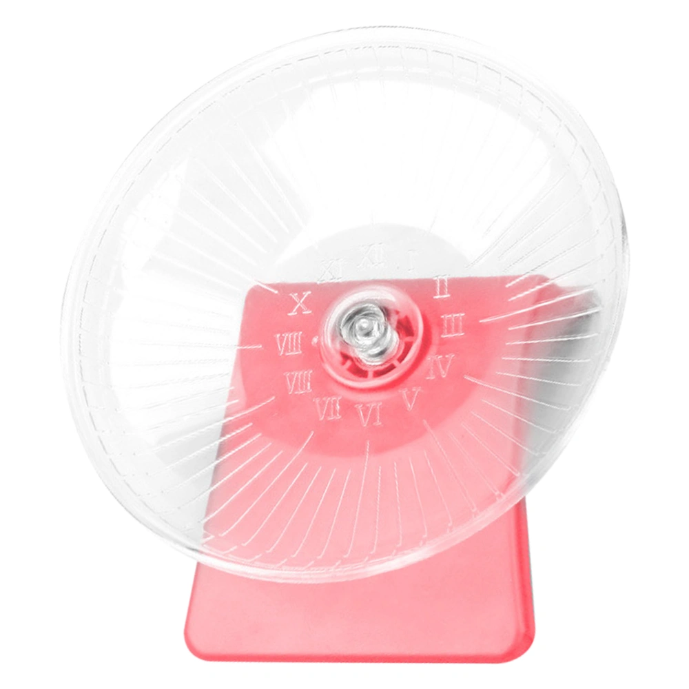 Funny Pet Hamster Flying Saucer Exercise Wheel Hamster Mouse Running Disc Toy Cage Accessories (Random Color)