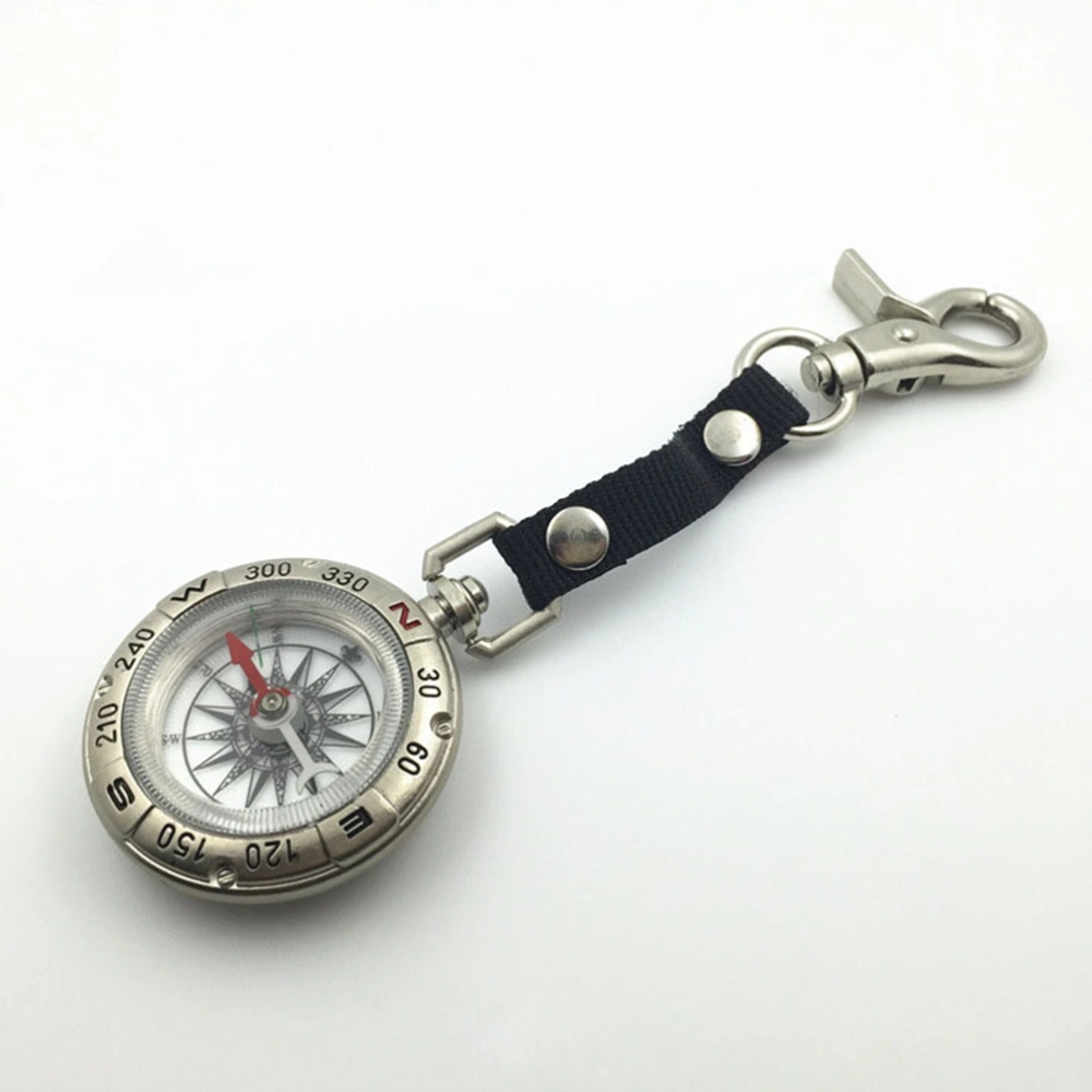 Pocket Lanyard Compass Portable Pocket Compass Easy-to-read Outdoor Compass