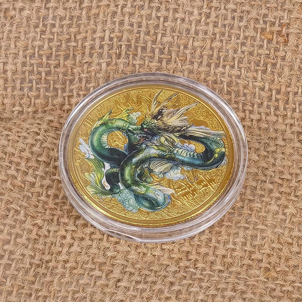 Mythical Beast Commemorative Coin Alloy Art Coin Metal Souvenir Coin Collectible Coin