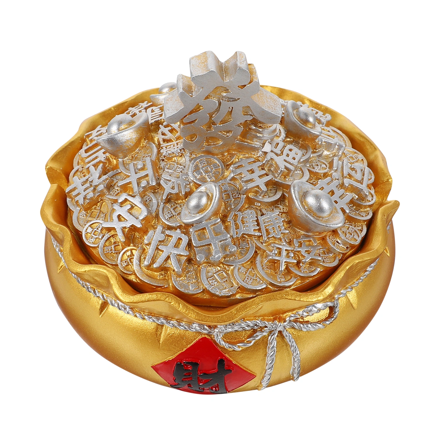 1Pc Home Ashtray Simple Desktop Ashtray Practical Ashtray Desktop Ornament (Red)