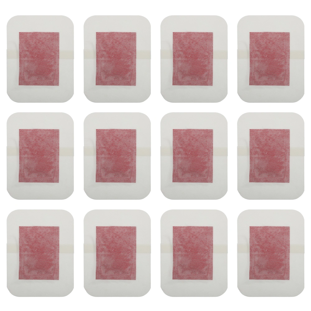 12pcs Rose Essential Oil Foot Pads Natural Ingredients Foot Pads Safe Foot Pads (Pink)