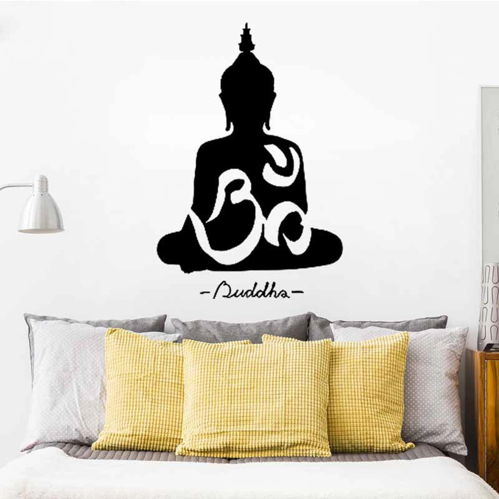 20 * 30cm Buddha Wall Decor Sticker Art Decal