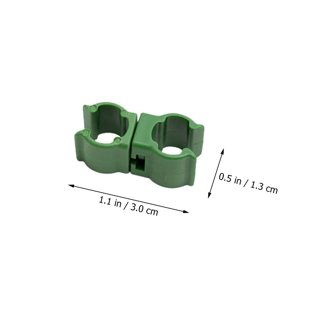50pcs Gardening Plant Climbing Fixing Brackets Plant Trellis Connectors