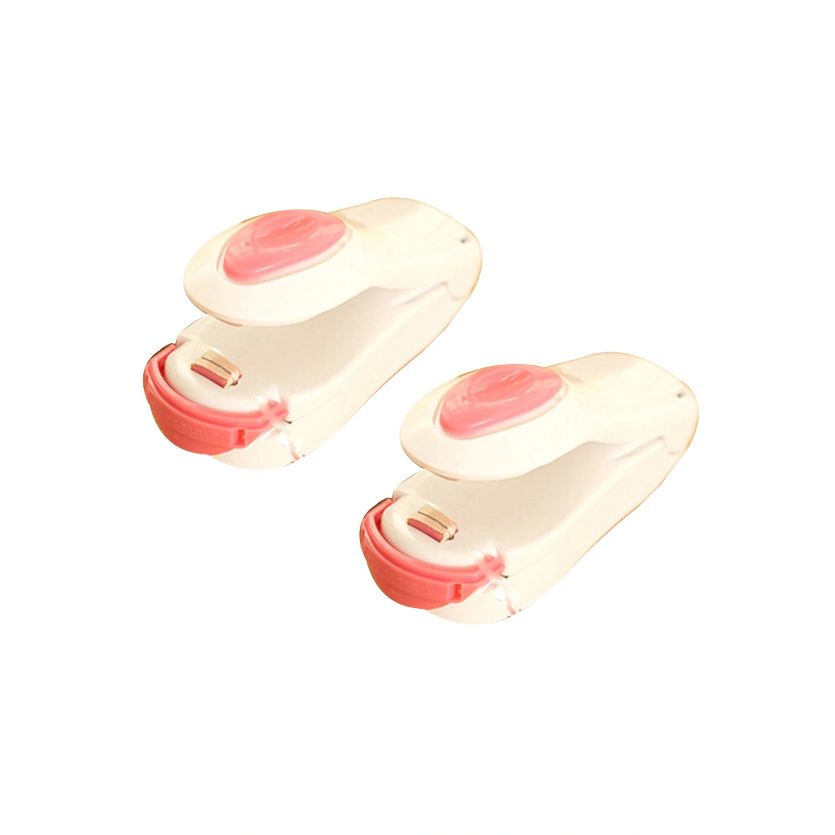 Mini Portable Heat Sealing Machine Impulse Sealer Seal Packing Plastic Bag Kit Tools (White)