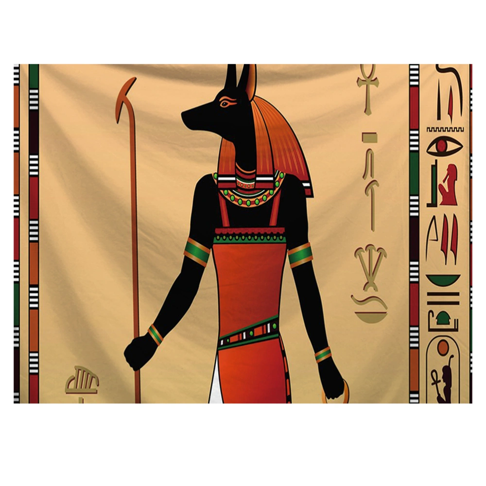 1PC Tapestry Ancient Egyptian Series Tapestry Wall Hanging Polyester Background Cloth Beach Towel (Style 1)