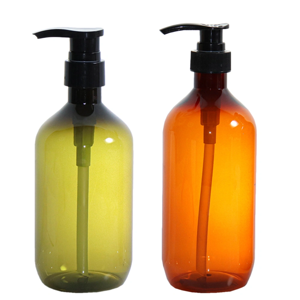 2pcs Soap Bottle Hand Soap Press Bottle Shampoo Dispenser Bottle 750ml