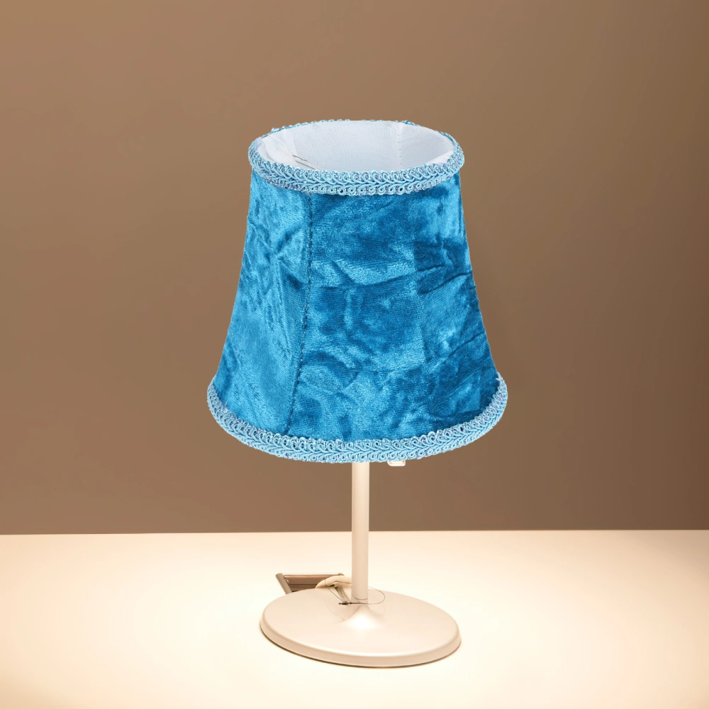 Desk Lamp Shade Table Lamp Cover Floor Fabric Light Shade European Style Lamp Cover(E14)