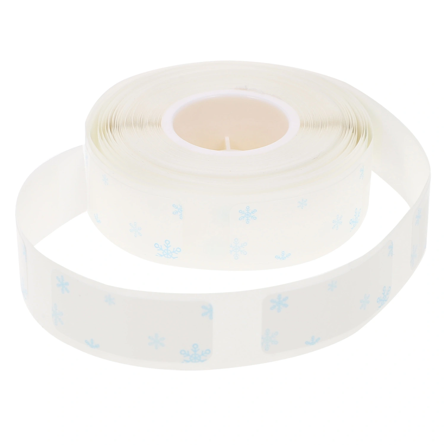 1 Roll Transparent Snowflake Label Printer Tape Label Printer Self-adhesive Clear Label