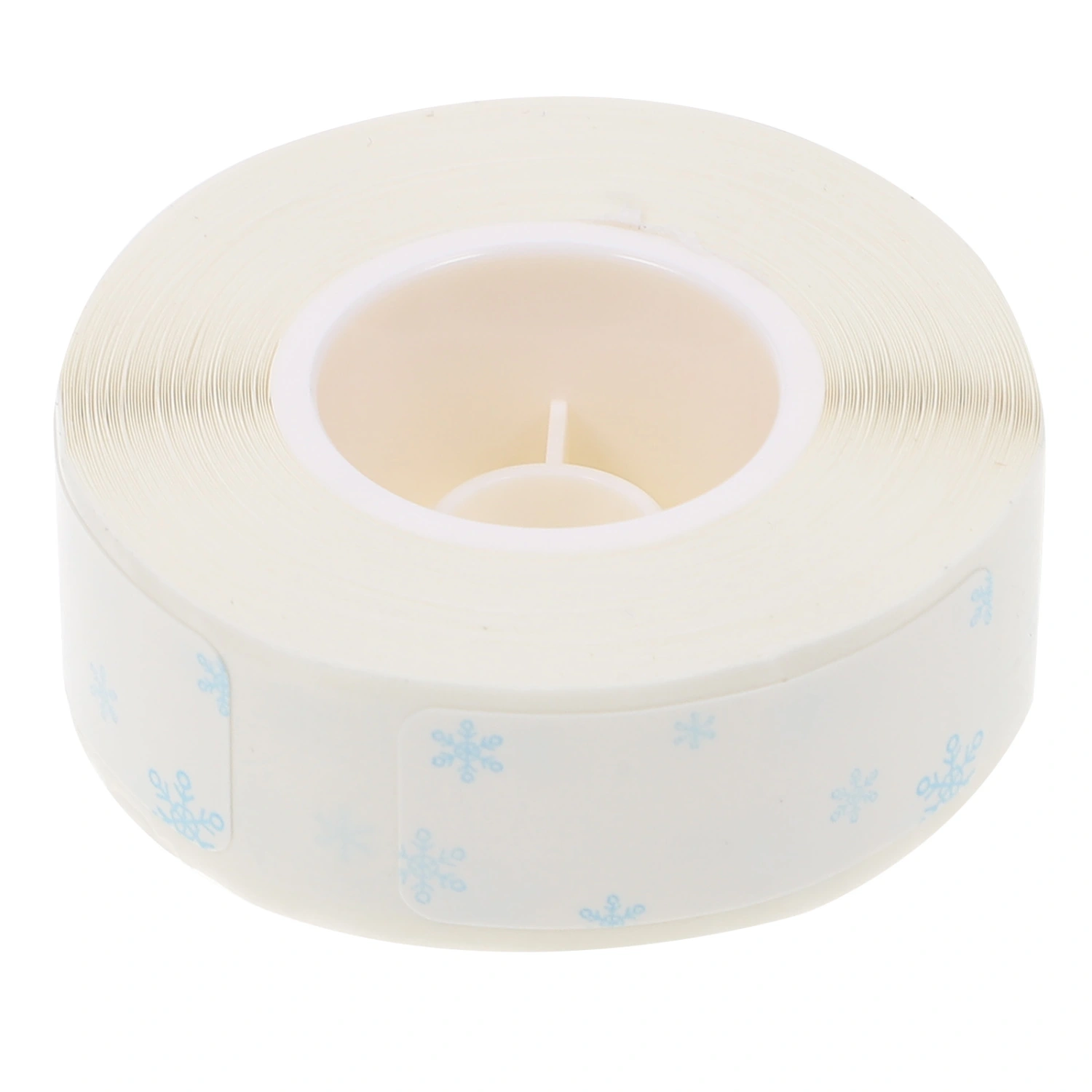 1 Roll Transparent Snowflake Label Printer Tape Label Printer Self-adhesive Clear Label