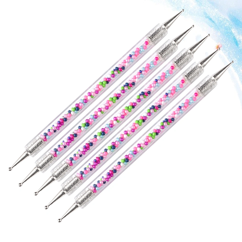 5 Pcs Nail Art Pen Brush Nail Painting Tool Nail Art Tool Nail Art Accessories Supplies