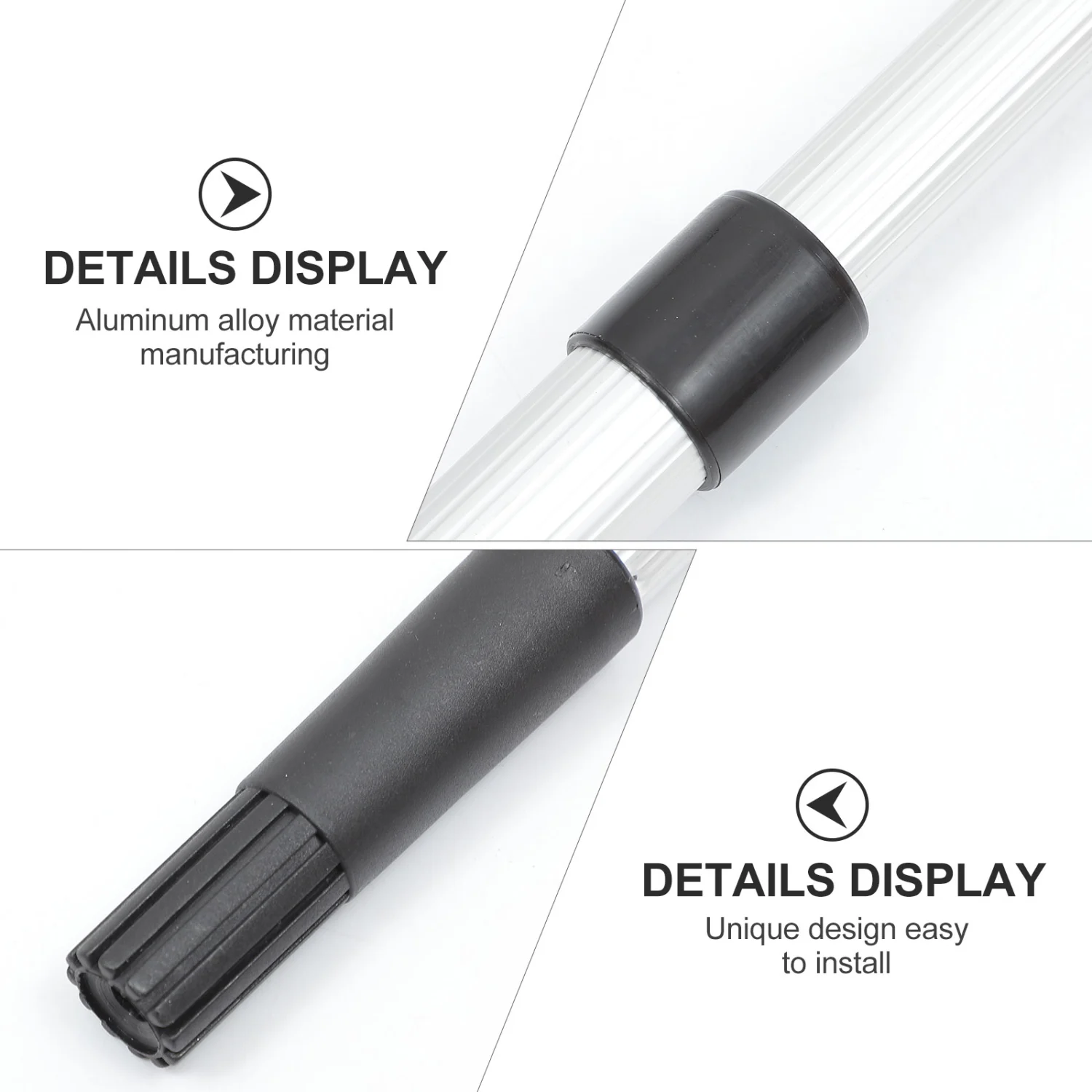 Heavy Duty Telescopic Rod Aluminum Alloy Telescopic Pole Cleaning Brush Extension Rod
