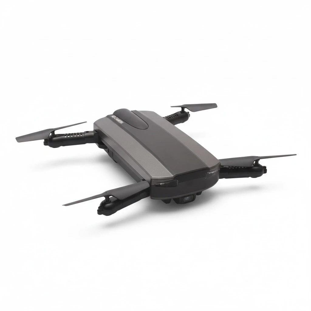 Altitude Hold Camera WIFI FPV RC Quadcopter Selfie Foldable Drone (Black)