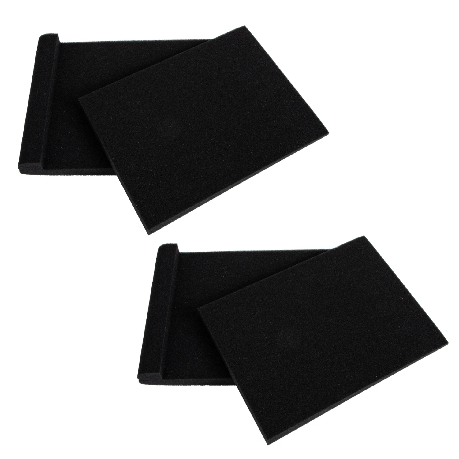 2Pcs Speaker Acoustic Isolation Pads Sponge Sound Isolation Voice Box Cushions