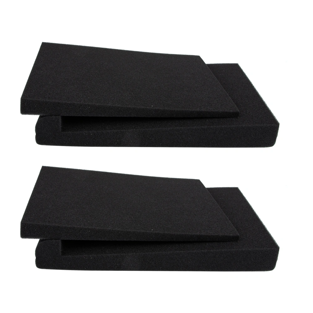 2Pcs Speaker Acoustic Isolation Pads Sponge Sound Isolation Voice Box Cushions