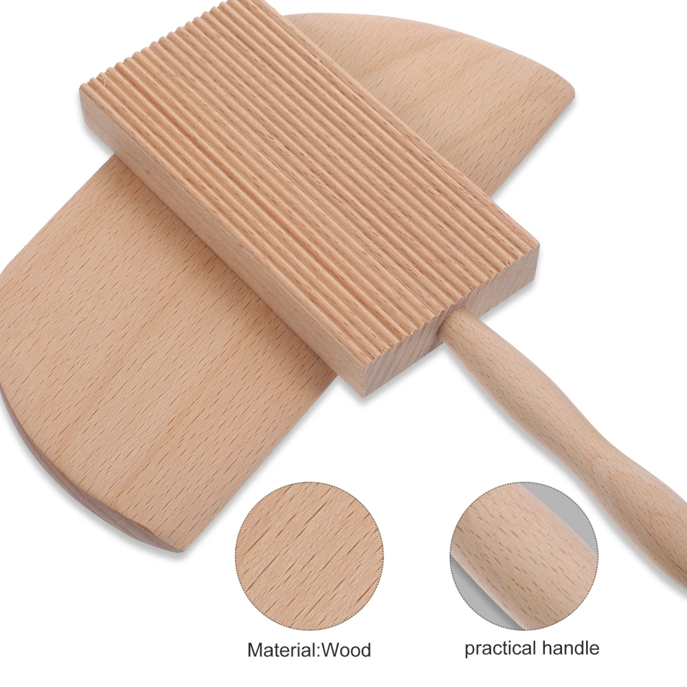 1 Set of Convenient Gnocchi Boards Wooden Gnocchi Makers Household Pasta Makers Gnocchi Accessory