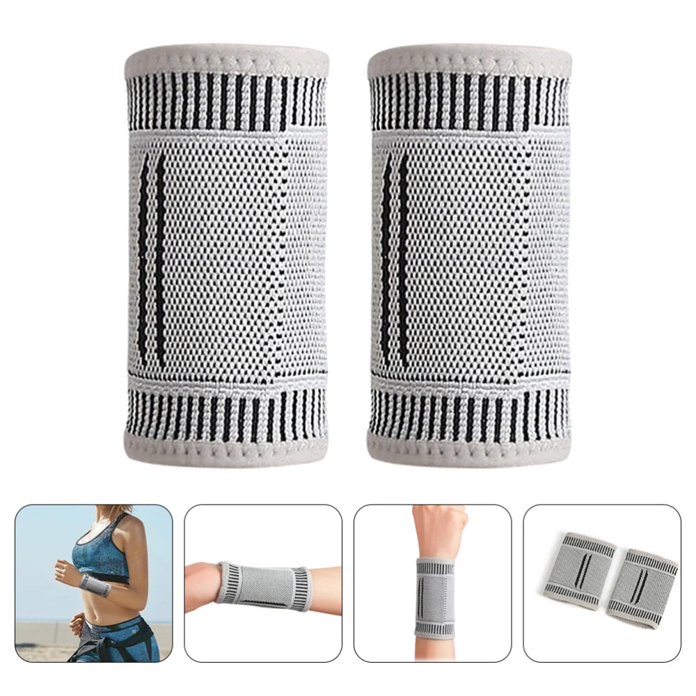 1 Pair Wrist Brace Wrist Wrap Warm Wrist Protector Sports Wrist Guard Brace