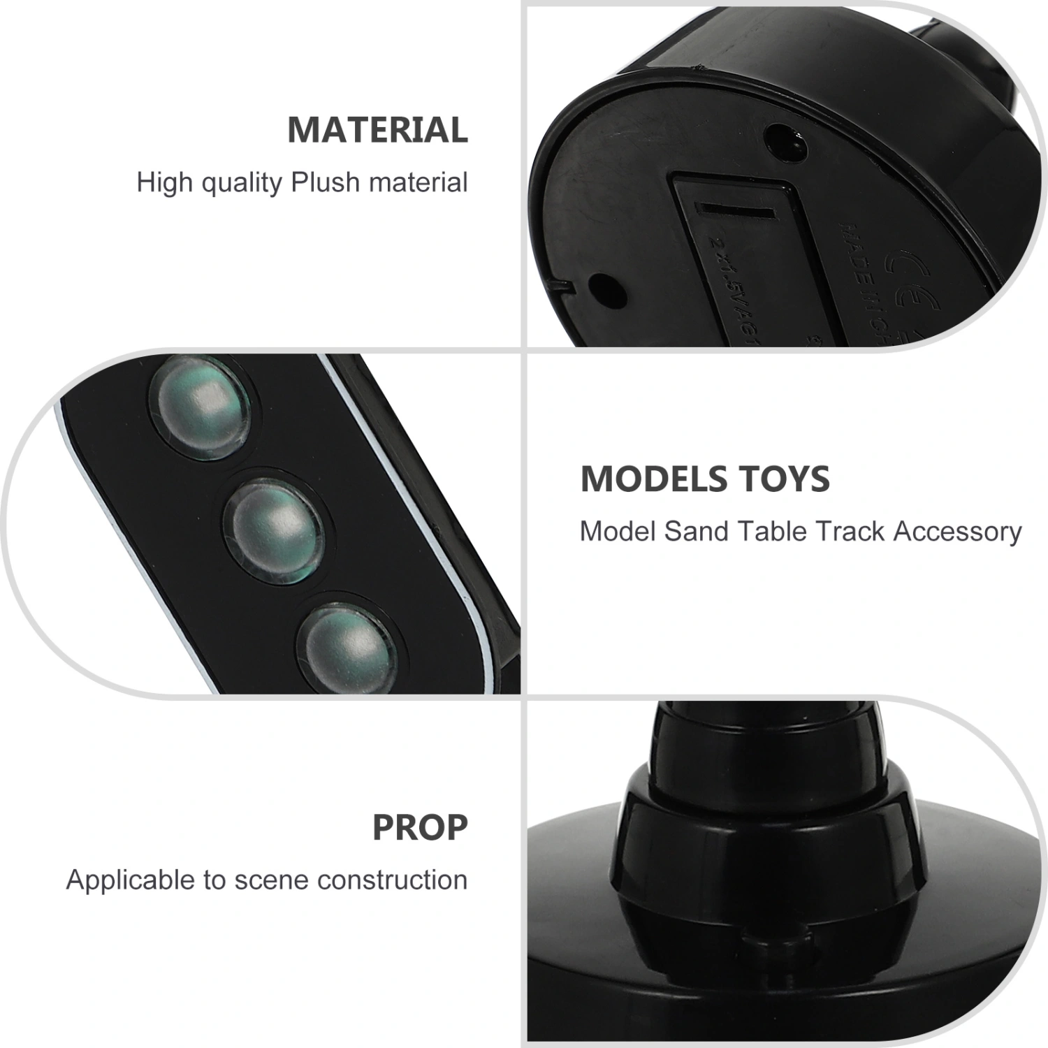 Interesting Simulation Traffic Light Model Kids Traffic Lamp Plaything Desktop Adornment
