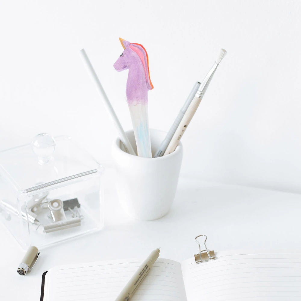 Unicorns Ball-point Pen Cartoon Ballpoint Pen Adorable Pen Student Ball-point Pen