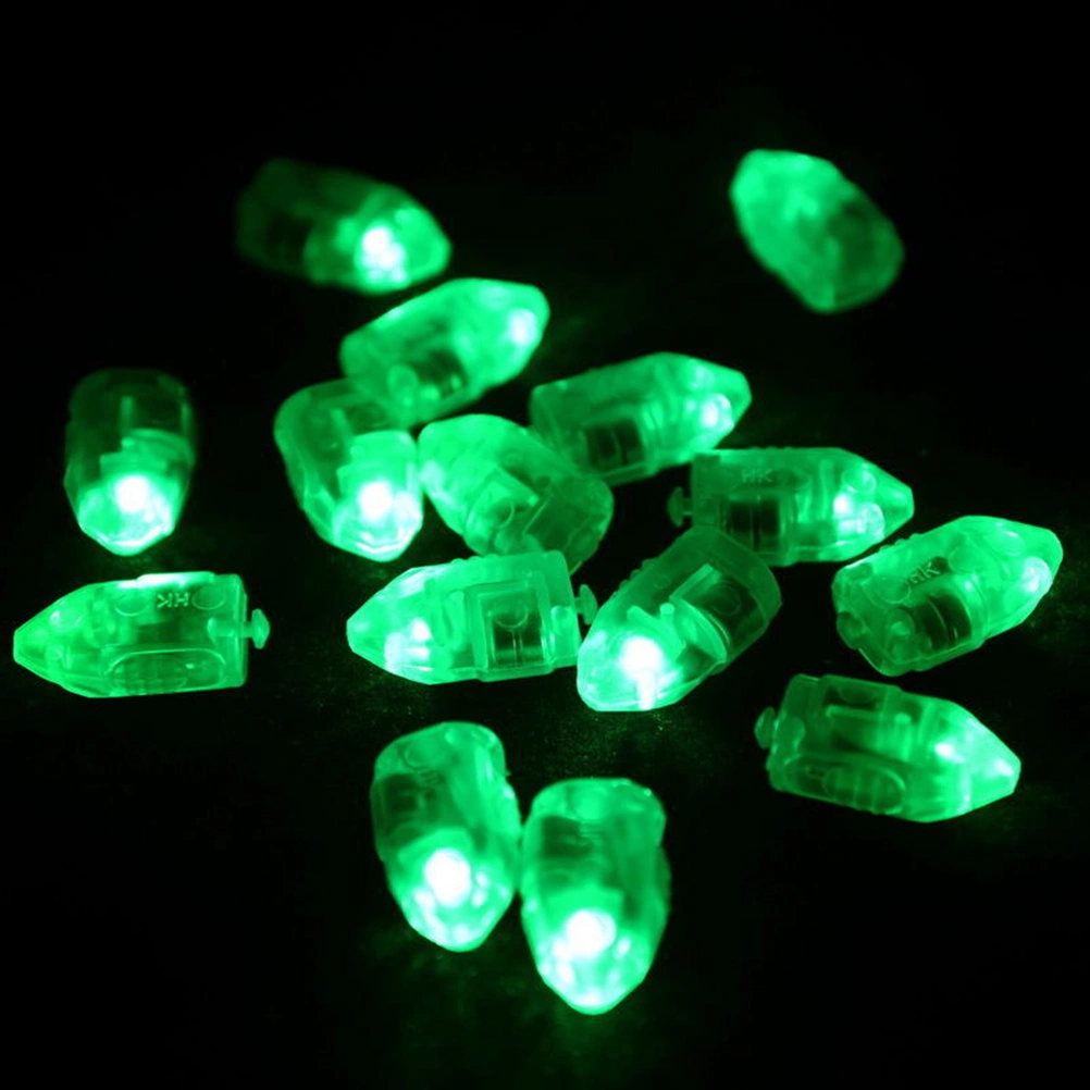 30pcs Superbright Balloon Lights LED Mini Party Light for Paper Lanterns (Green)