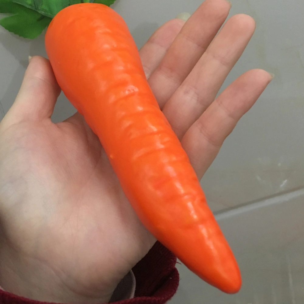 Simulation Carrot Fruits Artificial Lifelike Fake Vegetables Model Home Improvement Craft Jewelry Kitchen Photography Props Decoration