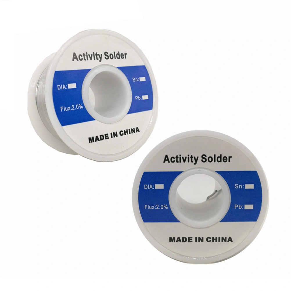 1Pc Rosin Flux Tin-lead Solder Wire Sn Pb Solder Tin Welding Wire (Silver 0.8MM 100g)