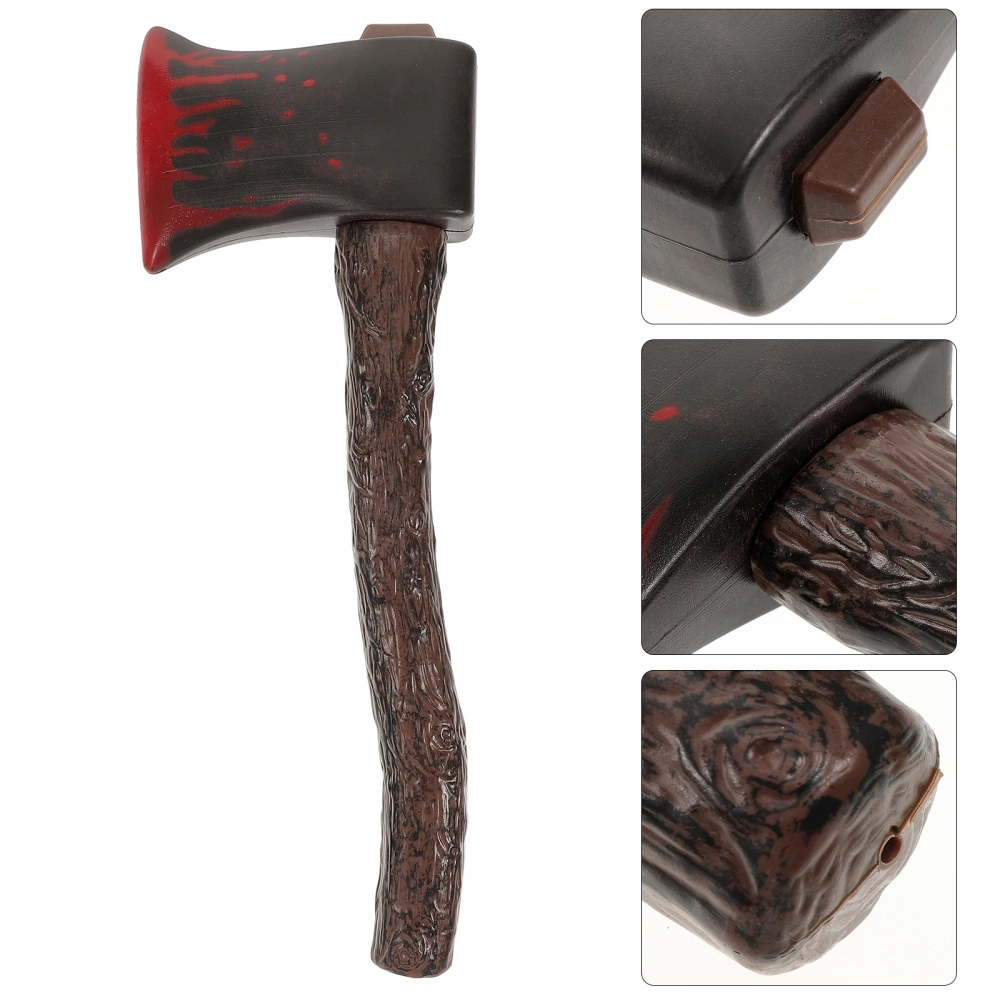 Funny Axe Props Simulation Short Axe Plastic Party Axe Supplies for Halloween Party Cosplay Performance