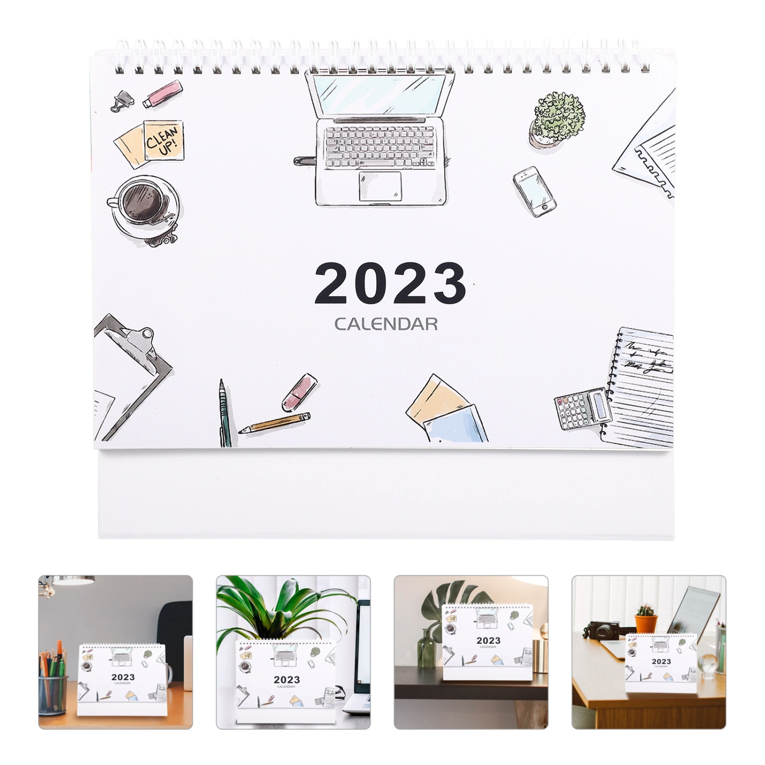 Simple Desk Calendar Decorative Calendar Desktop Time Schedule Planning Calendar