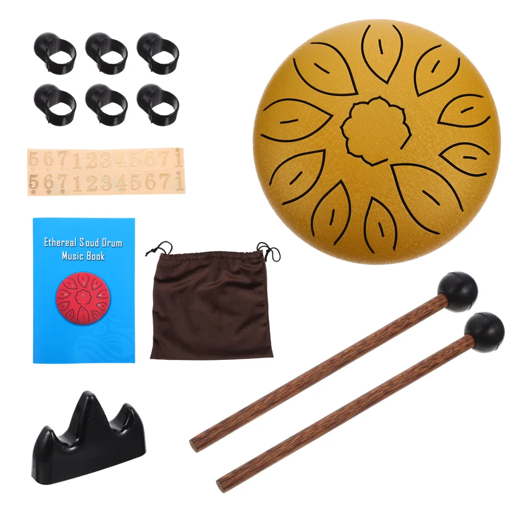 1 set of Percussion Instrument Tongue Drum Musical Instrument Ethereal Drum