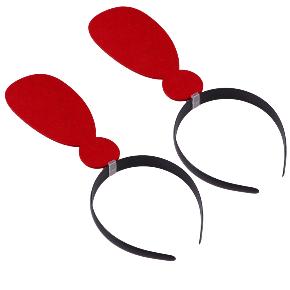 2pcs Funny Lovely Hair Creative Funny Exclamation Point Shape Headdress