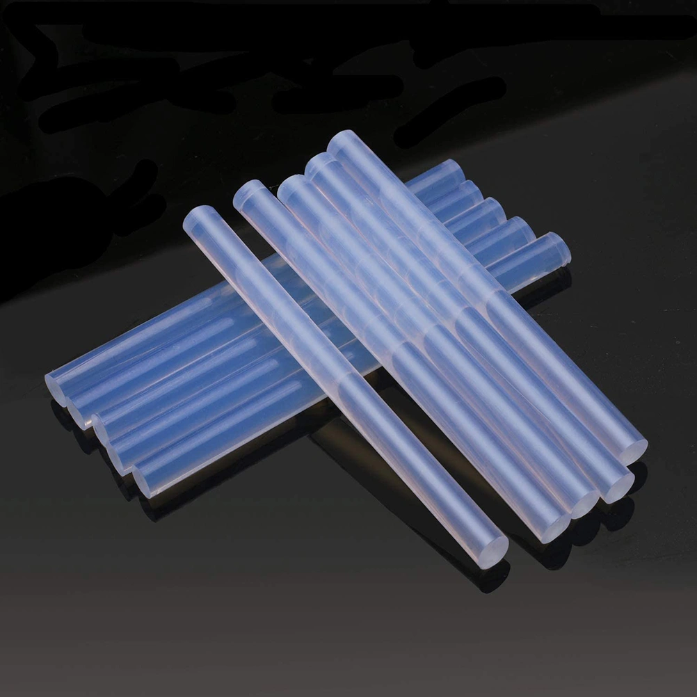 80PCS Hot Melt Glue Sticks Transparent Heat Melting Glue Strips All Purpose Eco-Friendly Glue Sticks (0.7x10cm)