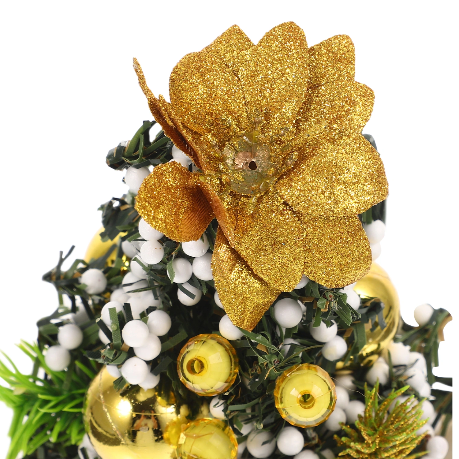 2pcs Mini Christmas Trees Artificial Tabletop Christmas Trees Small Christmas Trees