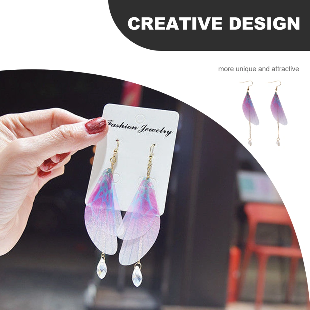 1 Pair Exquisite Earrings Stylish Eardrop Ear Accessories Casual Jewelry Party Ear Decor for Women Girls Female