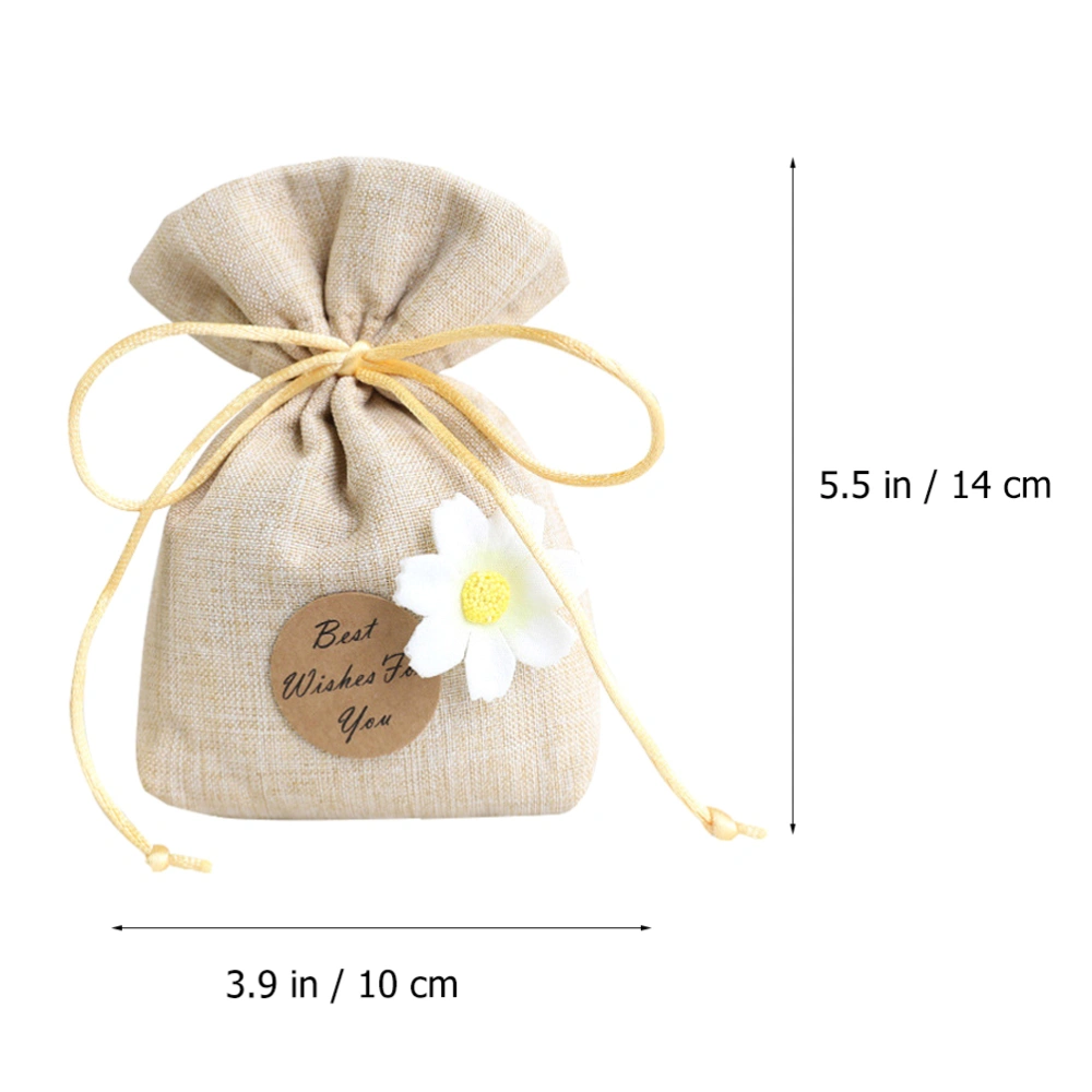 9Pcs Empty Sachet Bags Drawstring Sachet Bags Hanging Fragrance Sachets Car Pendants