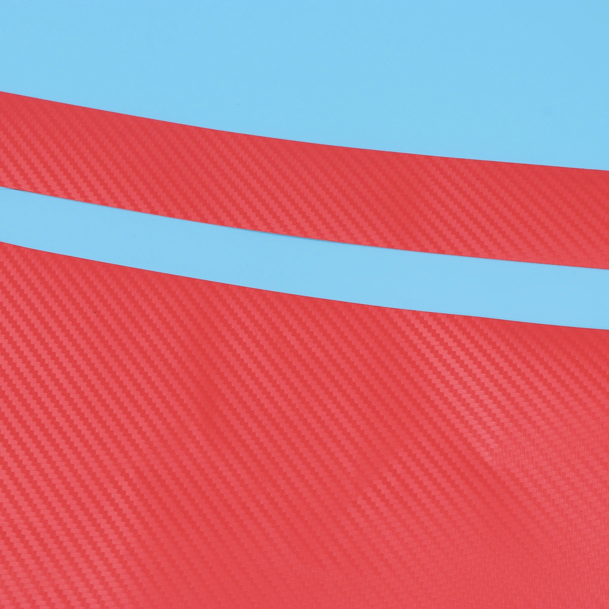 Carbon Fiber Wrap DIY Sticker Compatible for Microsoft Surface Pro6 Laptop Sticker Red