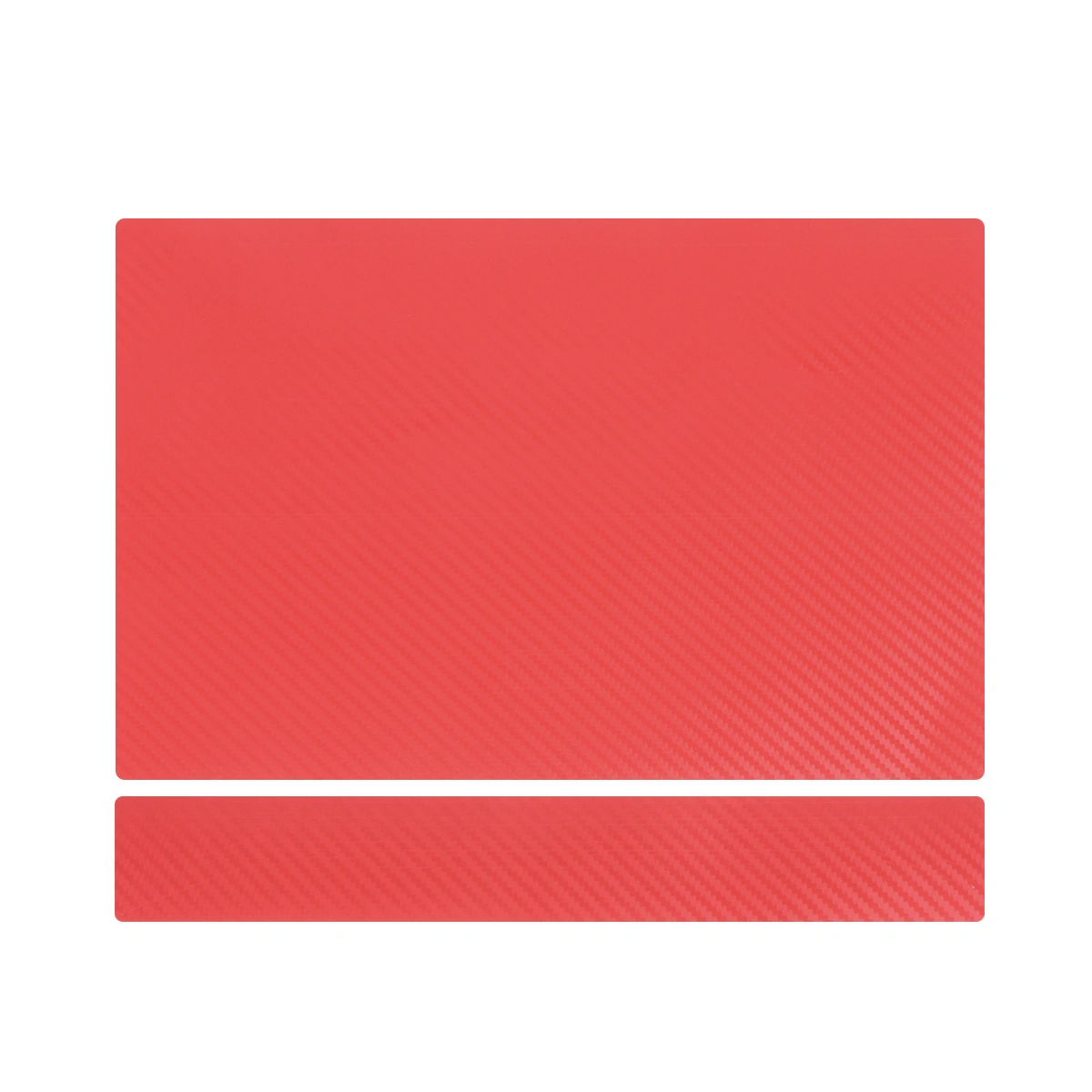 Carbon Fiber Wrap DIY Sticker Compatible for Microsoft Surface Pro6 Laptop Sticker Red