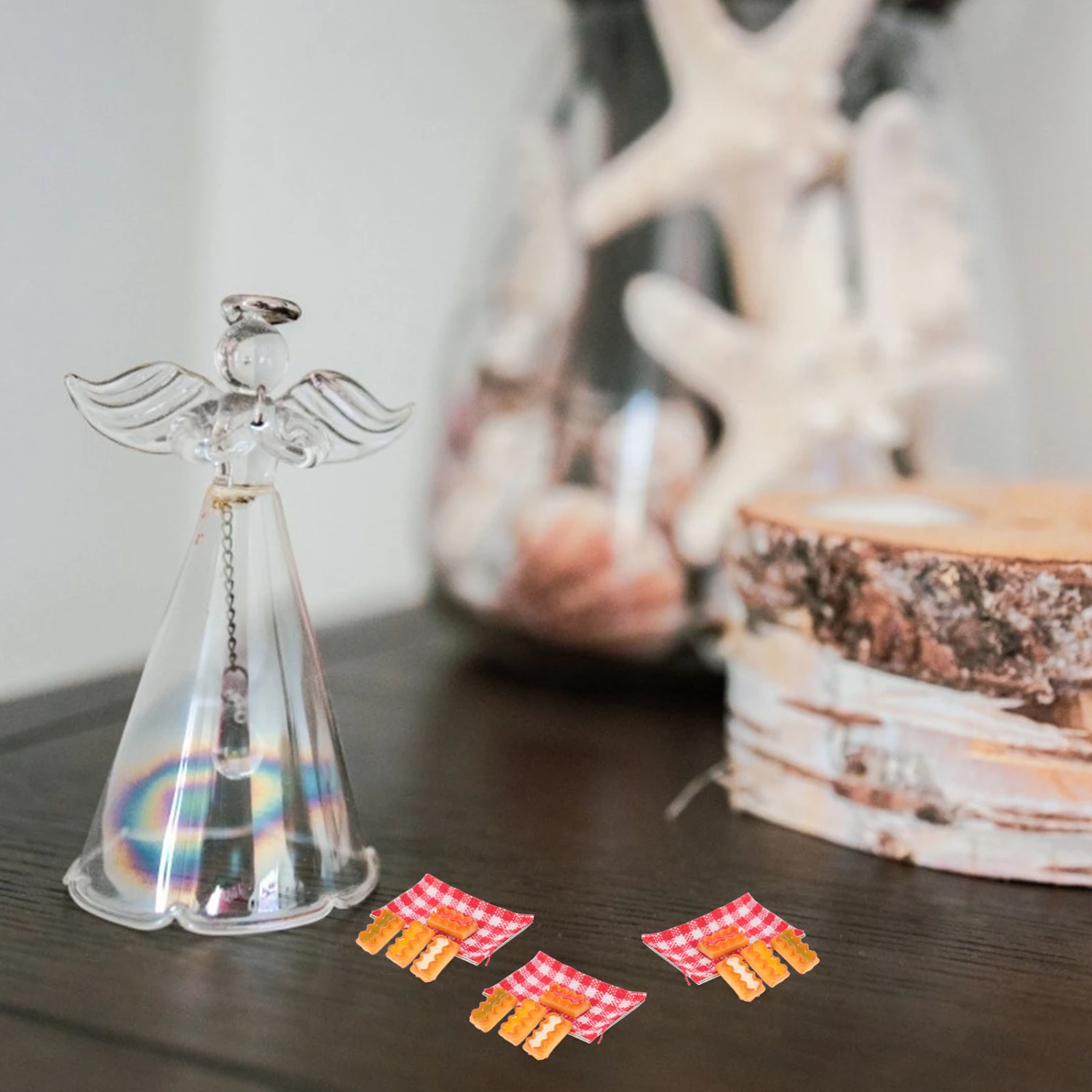5Pcs Miniature Biscuits Plaything Dolly House Photo Props Cookie Adornment