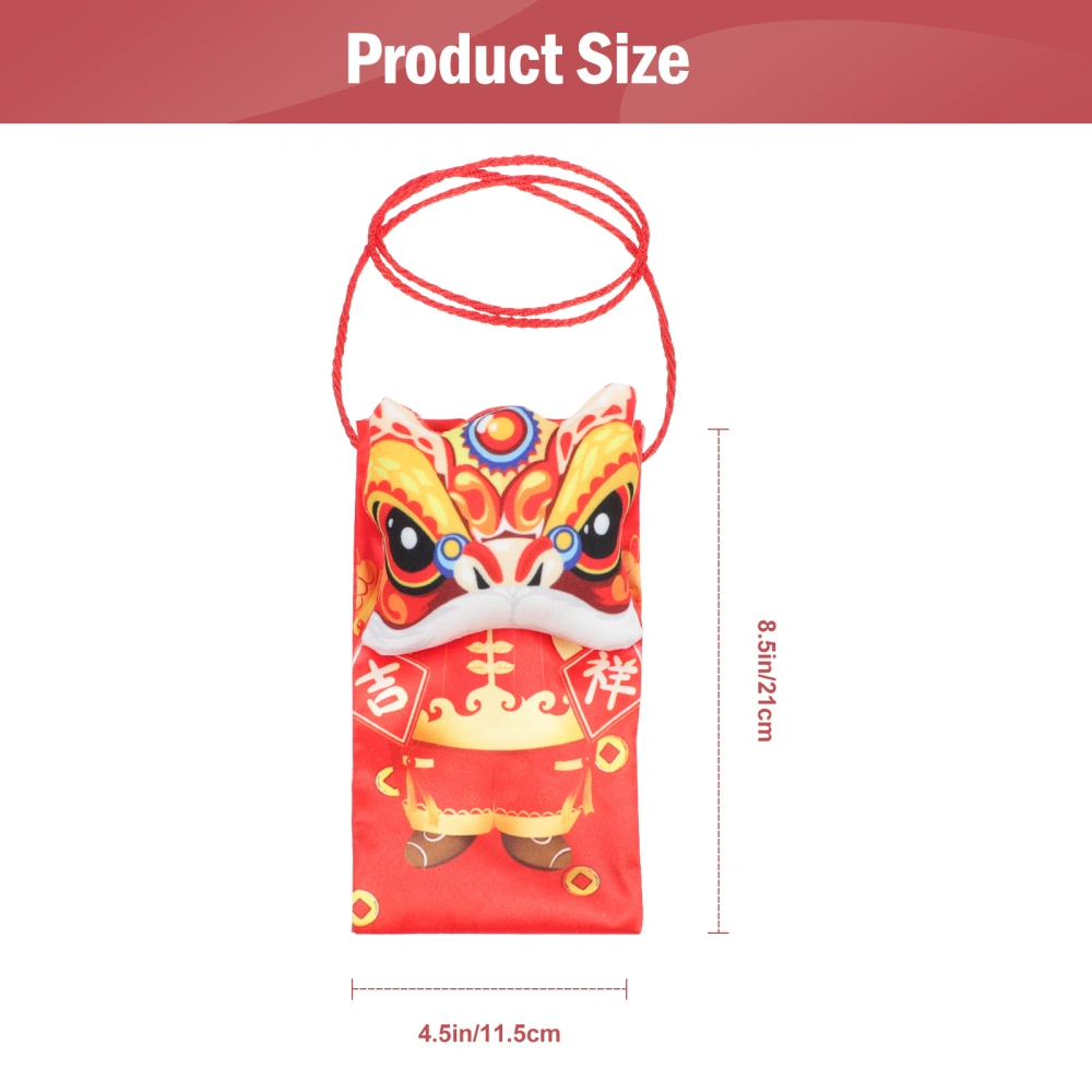 New Year Envelope Chinese Style Packet Retro Red Packets Phone Storage Bag