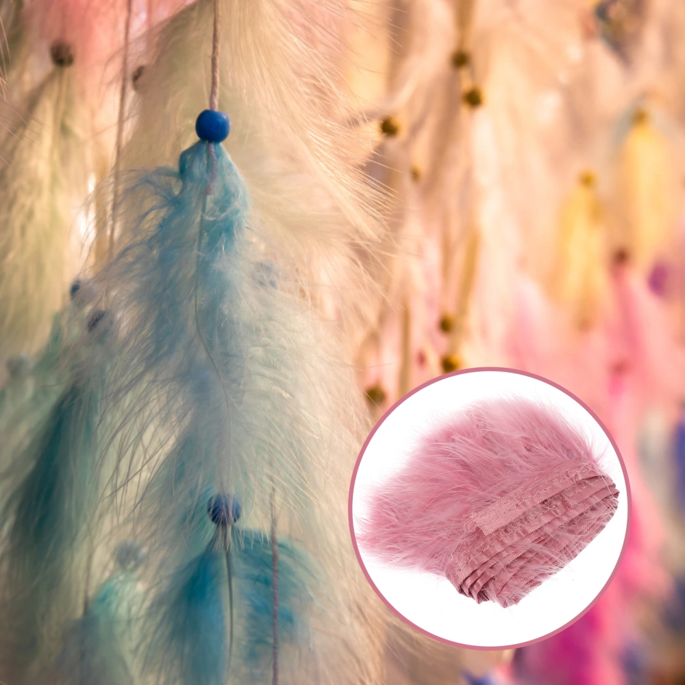 DIY Thicker Plush Big Feather Clothes Decoration Accessories Apparel Sewing Plush Feather