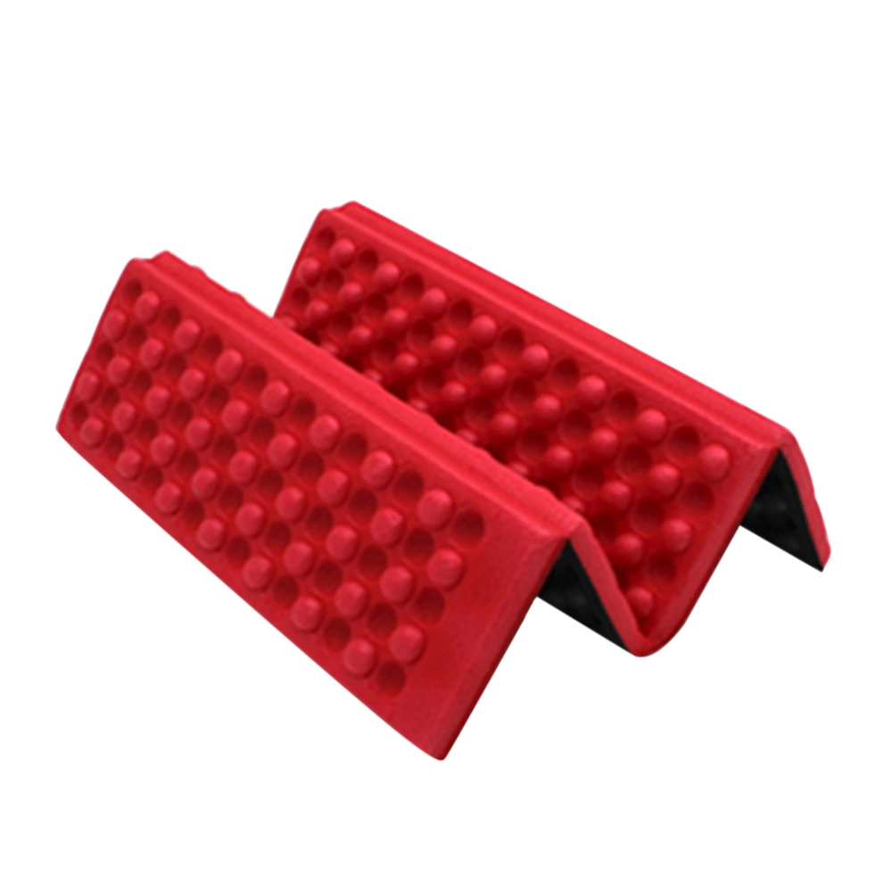 Moisture-proof Folding XPE Pads Mat Cushion Seat for Camping Park Picnic (Red)