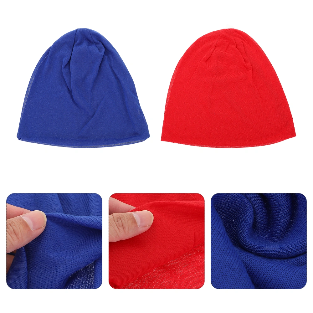 2pcs Winter Warm Hats Outdoor Thicken Warmth Hat Practical Unisex Beanie Hat