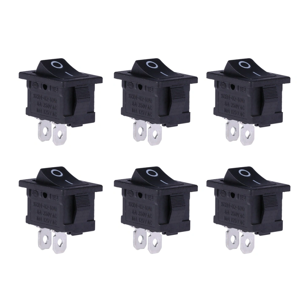 20 Pcs 2 Pin Toggle Switch On/Off Mini Boat Rocker Switch Car Auto Boat Round Rocker Snap 15x21MM