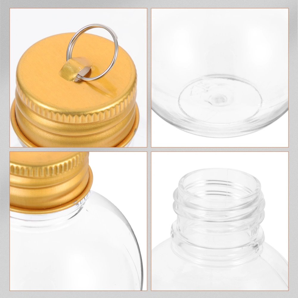 10Pcs Convenient Clear Bottles Portable Empty Bottles Household Milk Bottles Milk Accessory