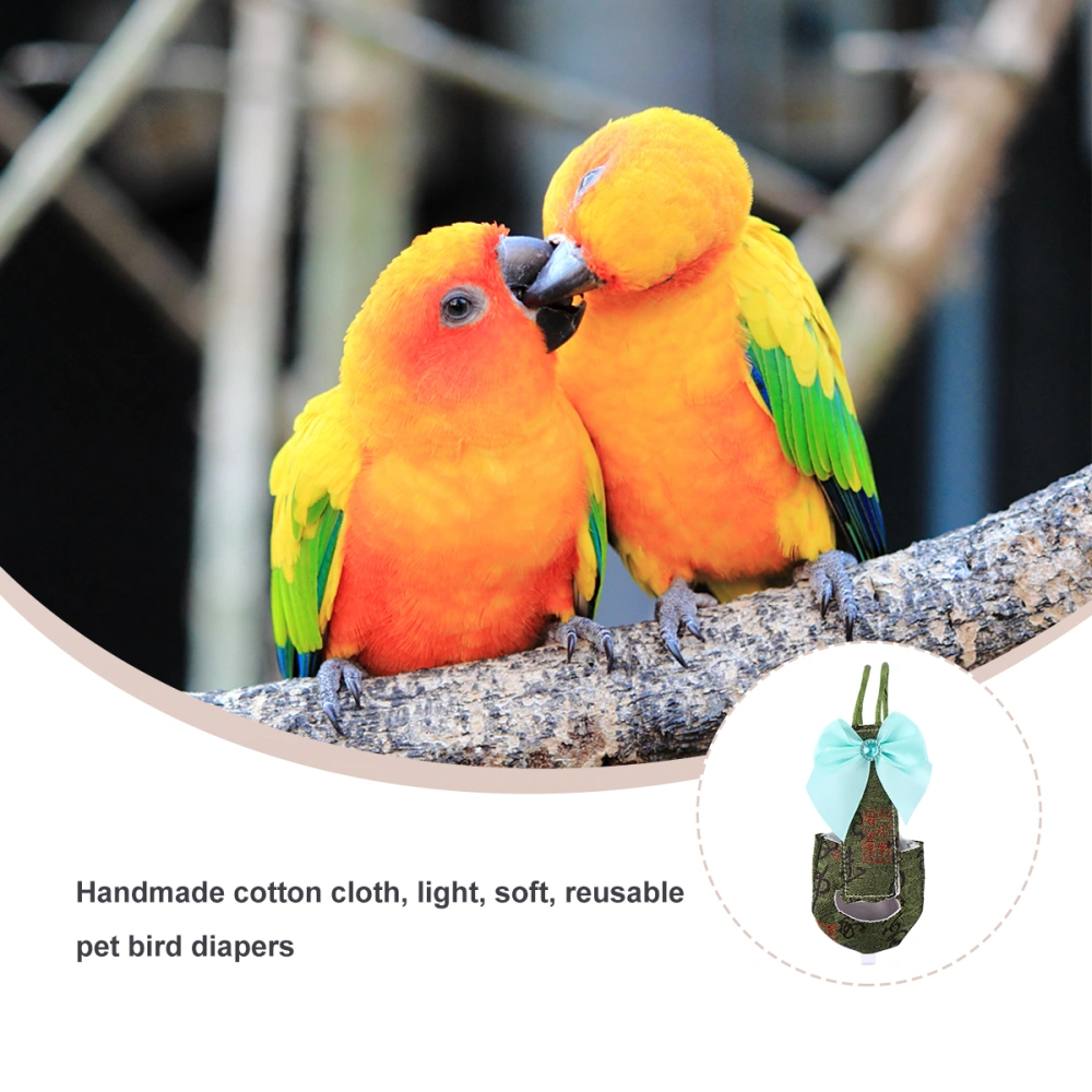 1pc Parrot Flying Diaper Bird Clothes Parrot Flight Suit Bird Clothes Supplies