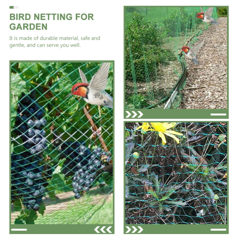 1 Roll Nylon Bird Netting Garden Fruit Netting Gardening Nylon Mesh Fruit Tree Netting