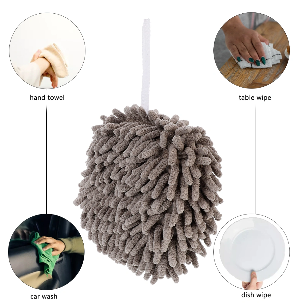 Creative Spherical Hand Towel Household Hanging Towel Absorbent Small Towel