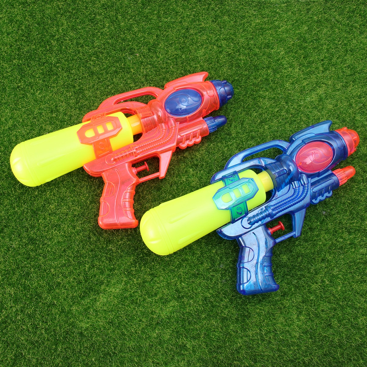 2 Pcs Double Barreled Water Shooters Kids Beach Toys Water Toy